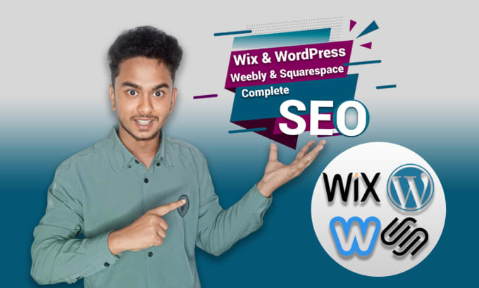 do complete SEO service for wix,wordpress, weebly, squarespace