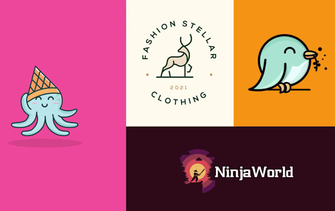 design a perfect author or minimalist logo for you