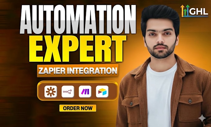 automate your business using gohighlevel workflows, make, zapier, and n8n
