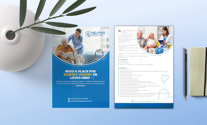 design professional real estate, doctor, business flyer