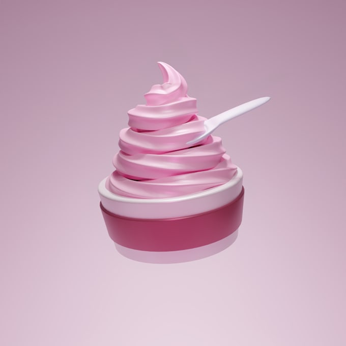 do cute 3d modeling and rendering