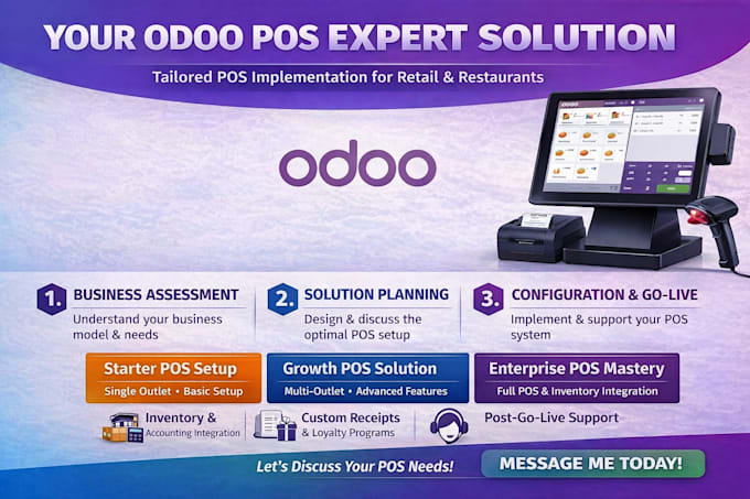be your odoo pos expert solution
