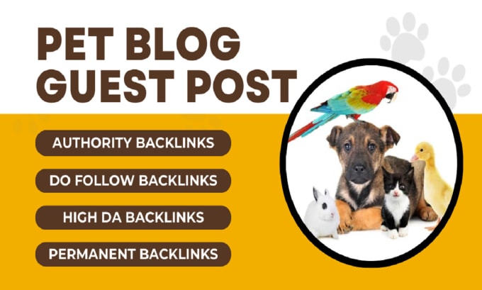 Guest Post Service For Pet Niche: Boost Your Pet Blog's Traffic Easily