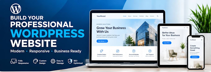 build a modern, responsive wordpress website for your business