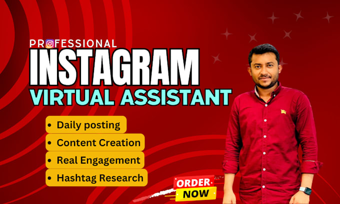 be your virtual assistant for instagram
