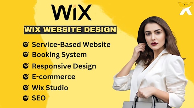 design professional wix ecommerce and booking website