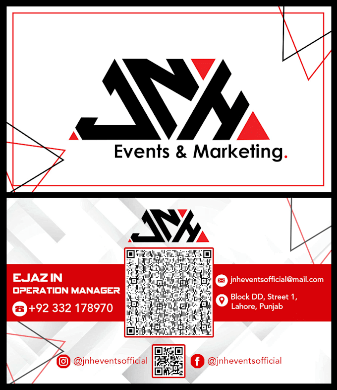 prepare business, visiting cards