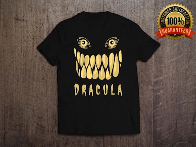 design an eye catching typography t shirt for you