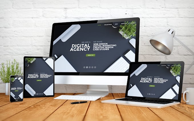 design and develop a responsive website for your business