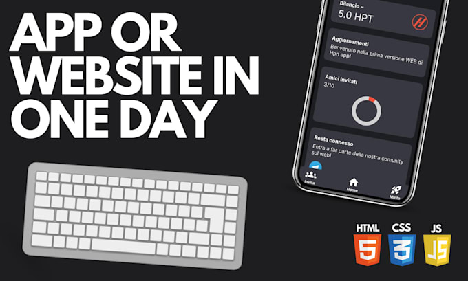 create your responsive app or website