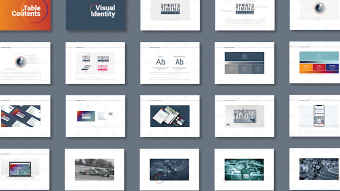 Design business logo, brand identity and brand style guide by ...