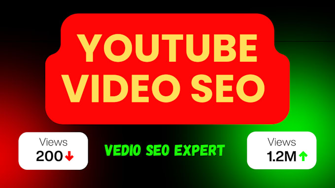be your best youtube vedio SEO expert for organic ranking