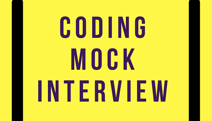 take a coding mock interview to get you into faang