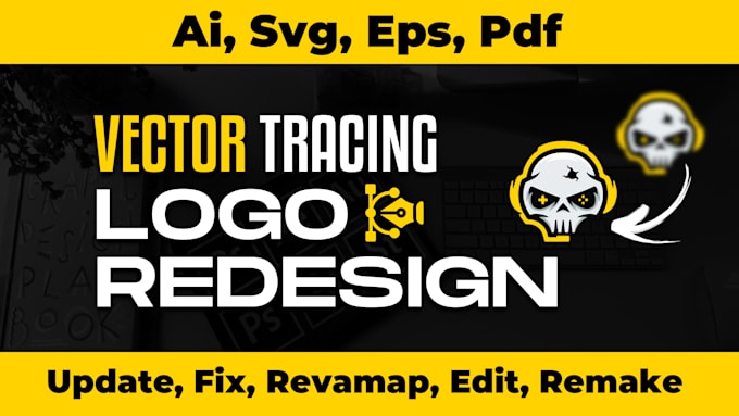 vectorize and refine your logo or image into ai, eps, svg
