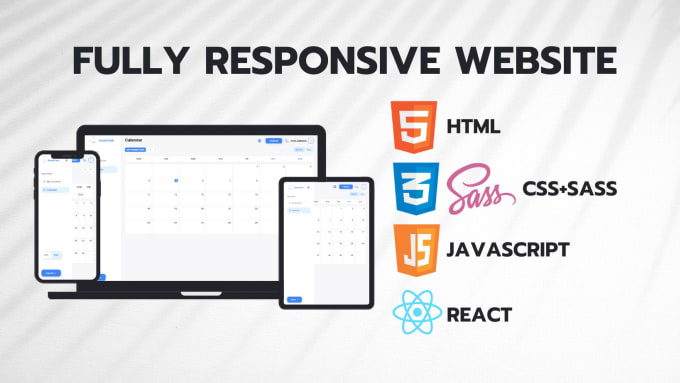 Develop a fully responsive web app for you with reactjs by Iryna ...