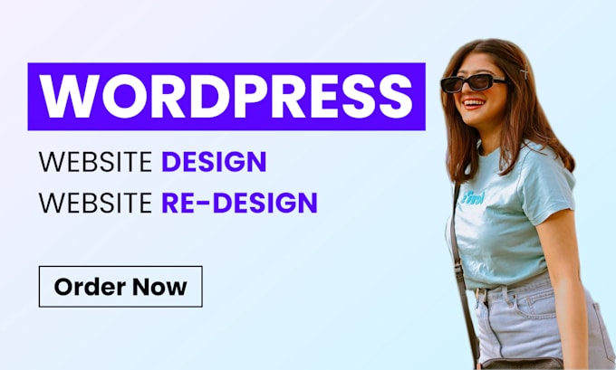 I will design or redesign responsive wordpress website with elementor pro