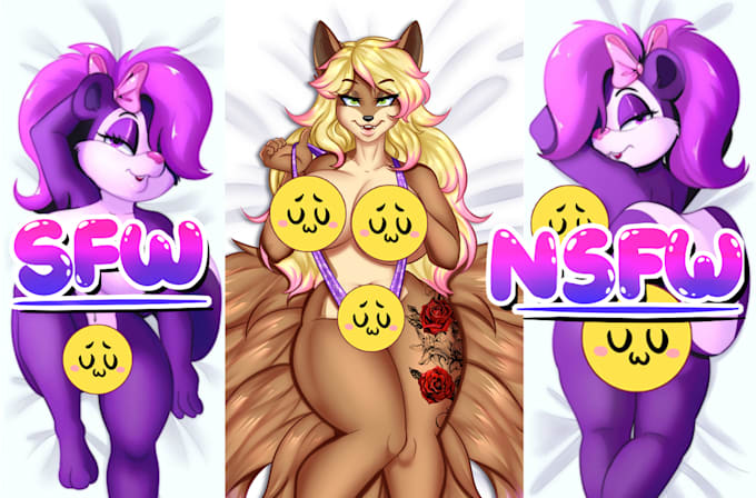 draw a dakimakura of you character or fan character you want