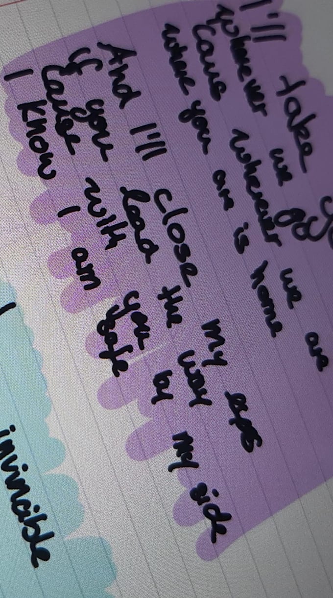 write your heartbreaking song lyrics