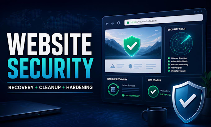 secure and recover your wordpress or magento website
