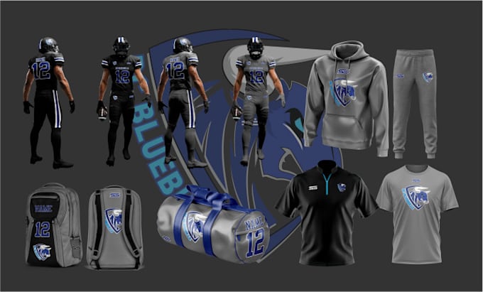 make package an athletic kits 3d mockups