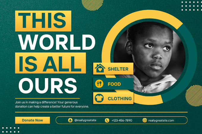 design non profit website for nonprofit charity donations