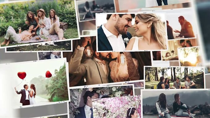 create photo collage, photo slideshow video, photo montage