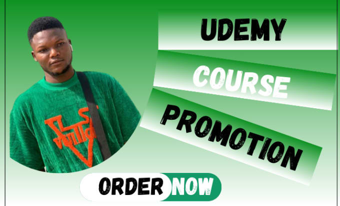 I will do udemy course promotion, social media, course ranking and marketing strategy J johnfosterr John Foster @johnfosterr