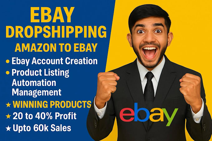 manage your ebay seller account with SEO listings and order handling