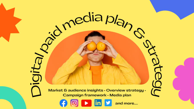 Create custom winning paid social media strategy and plan by