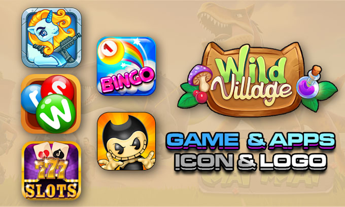 design an attractive and modern app icon logo