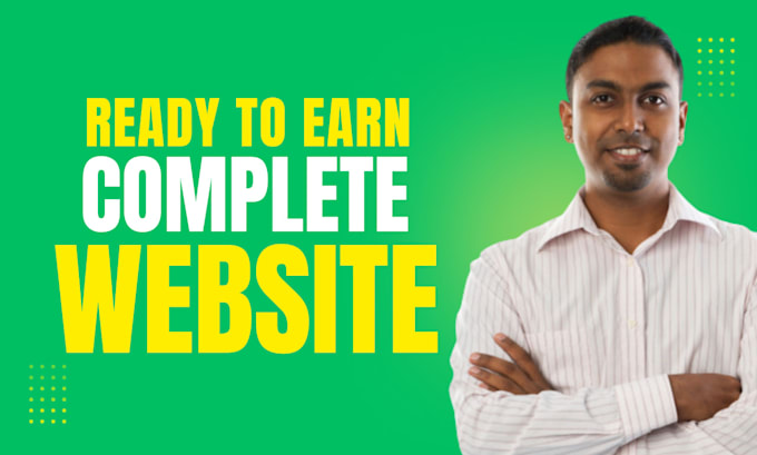design a complete responsive website