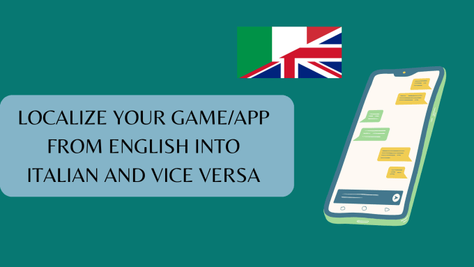 localize your app or game from english into italian