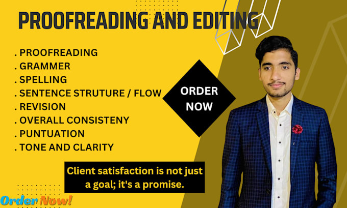 check your grammar, spelling and proofread your writing