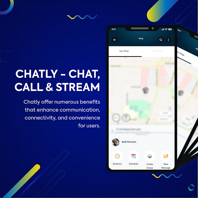 create chatting mobile application