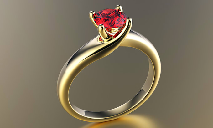 make jewelry cad design for 3d and rendering
