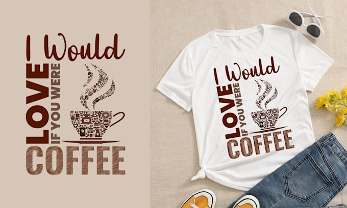 Do custom typography t shirt designs and trendy t shirt designs by ...