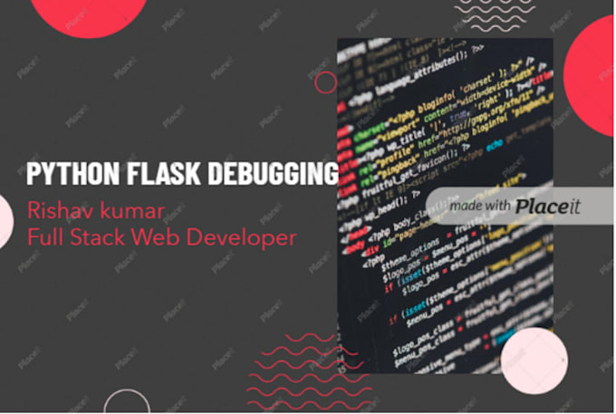 debug python flask website applications and api