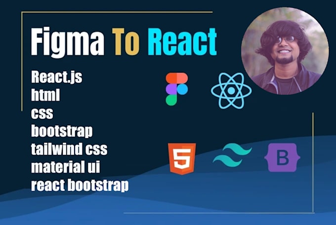 Convert figma,psd to html, css, js, react fully responsive by M_sazzad ...