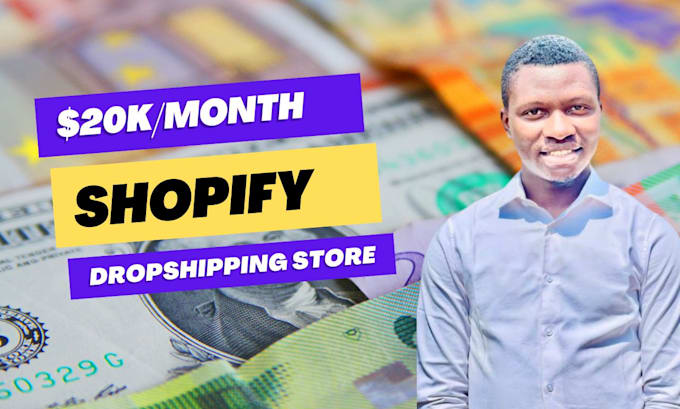 build profitable and responsive dropshipping shopify store and shopify website