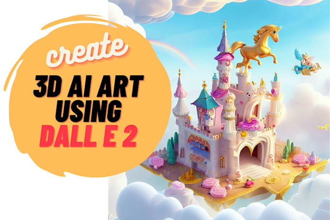 Create 3d ai art for children using dall e 2 by Talentunleashed | Fiverr