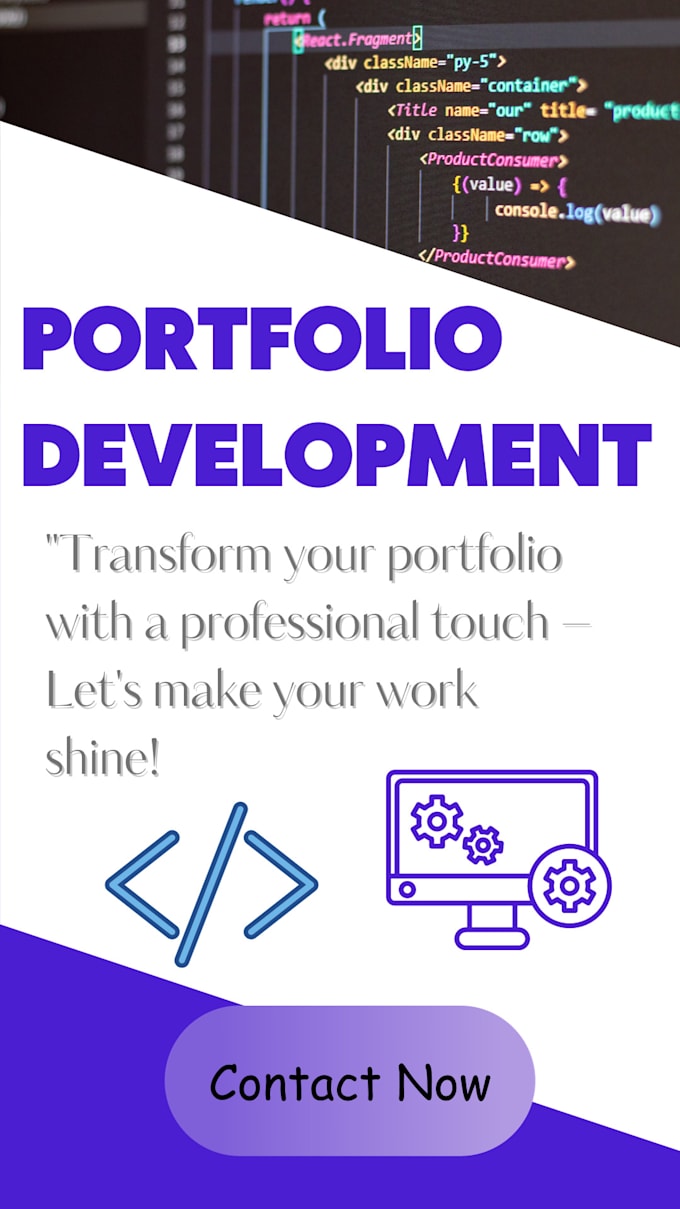 create responsive personal portfolio website for you