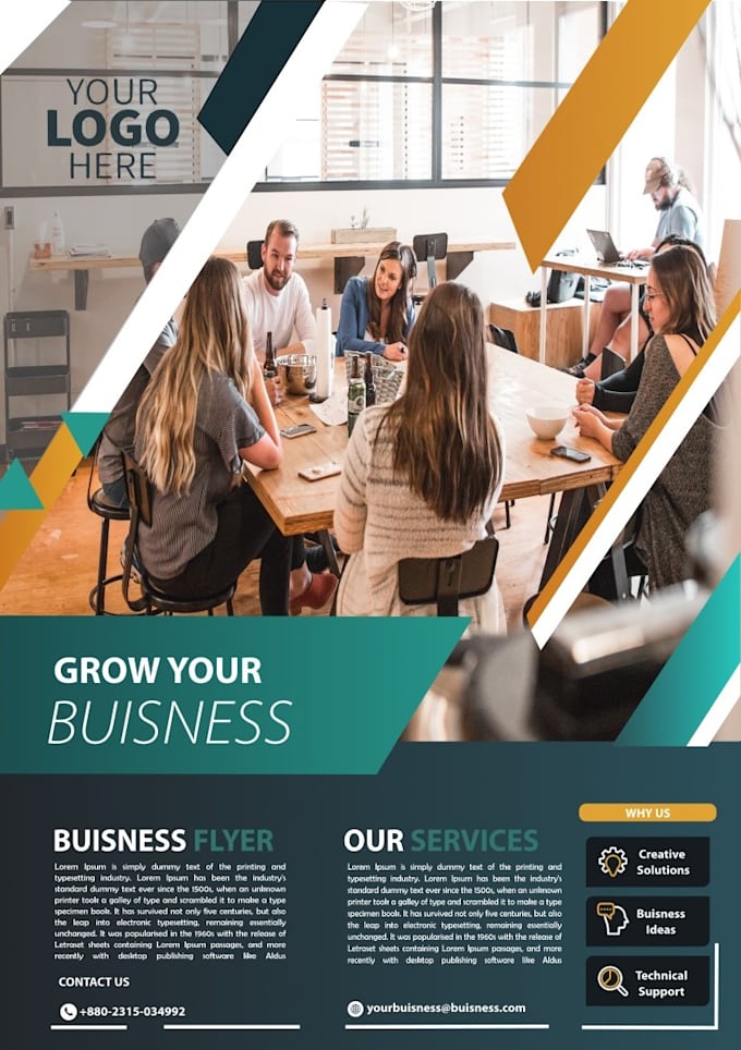 create flyers and posters