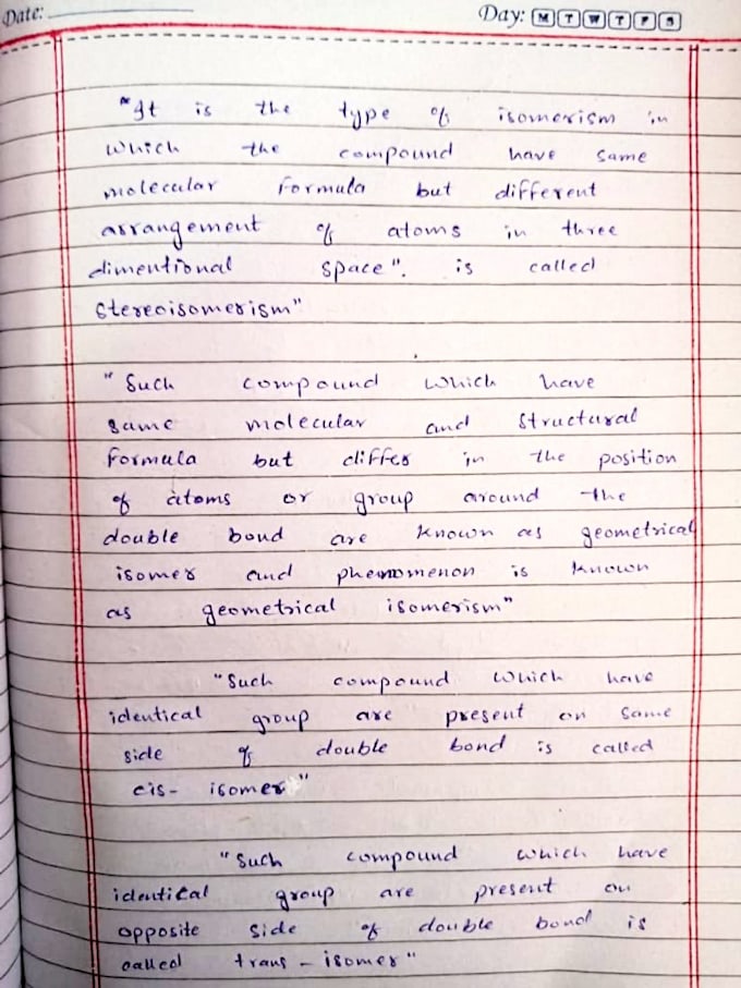 Handwrite assignments, letter and notes for you by Aliawan3 | Fiverr