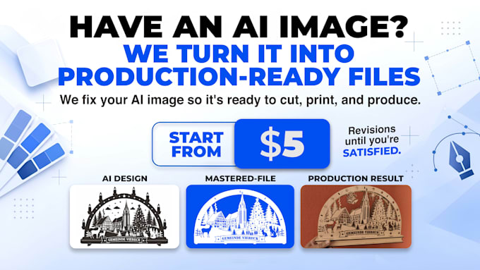 turn your ai image into production ready files