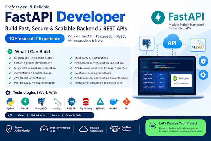 develop fast and scalable rest apis with python fastapi