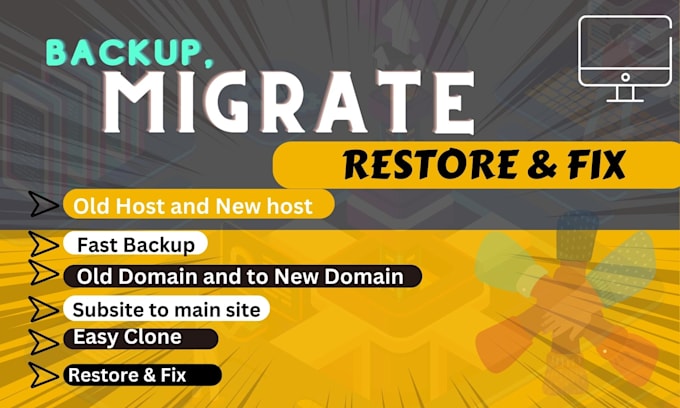 move, migrate, transfer, or backup on your wordpress site