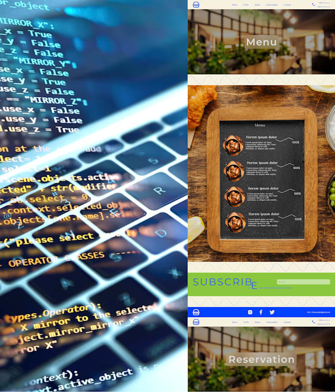 Create a design and convert it to html and css low price by Galless ...