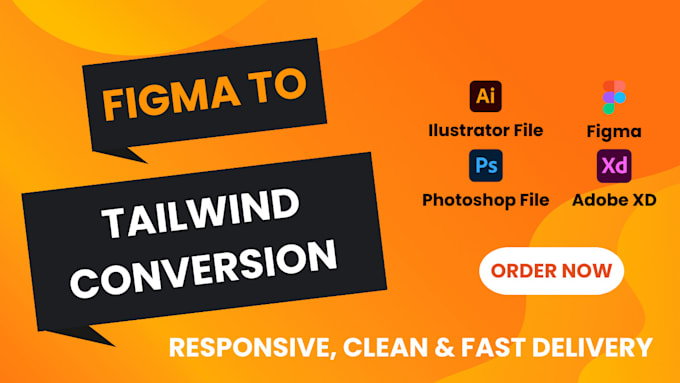 Convert figma to html css website design using tailwind by Faryal ...