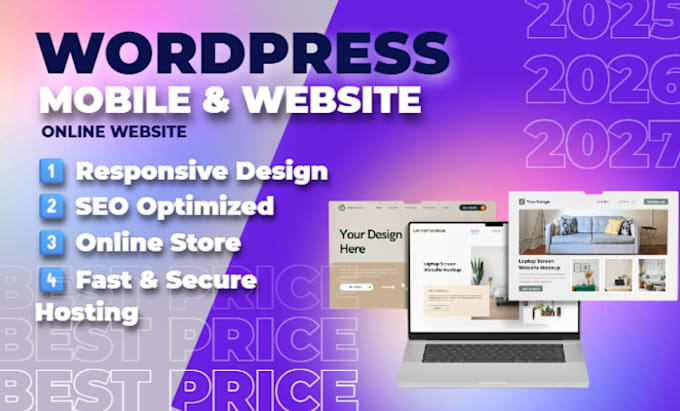 build a website and hosting