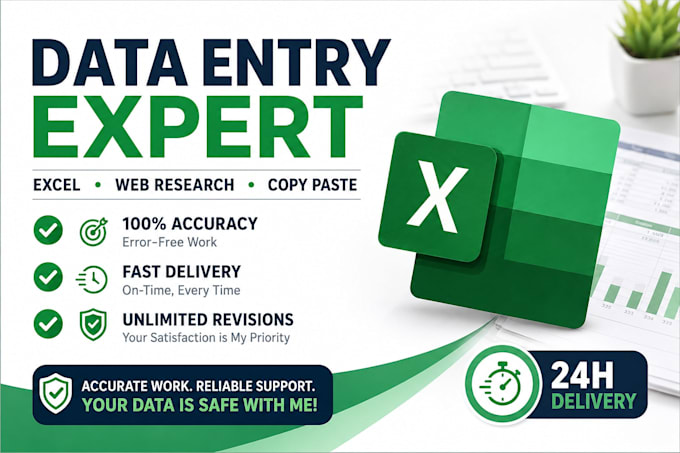 accurate excel data entry, copy paste, PDF to word and exceli